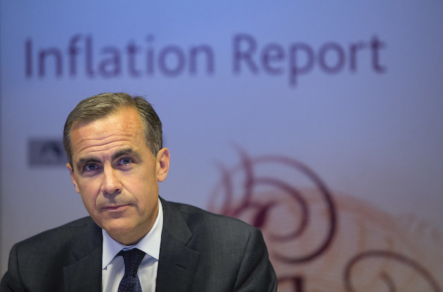 New Bank of England Governor Mark Carney Holds First Inflation Report News Conference