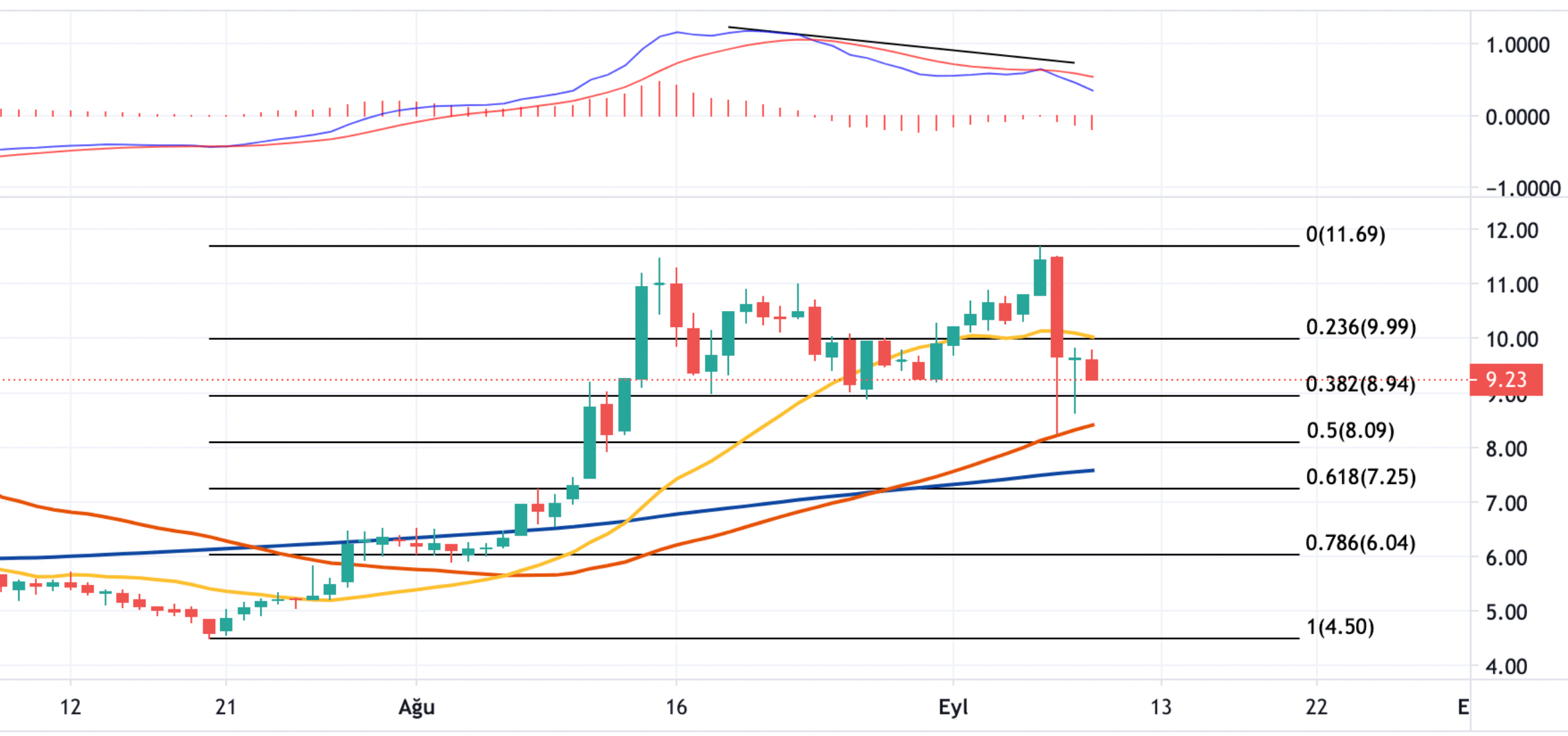 9 Eylül 2021 Ripple Teknik Analizi