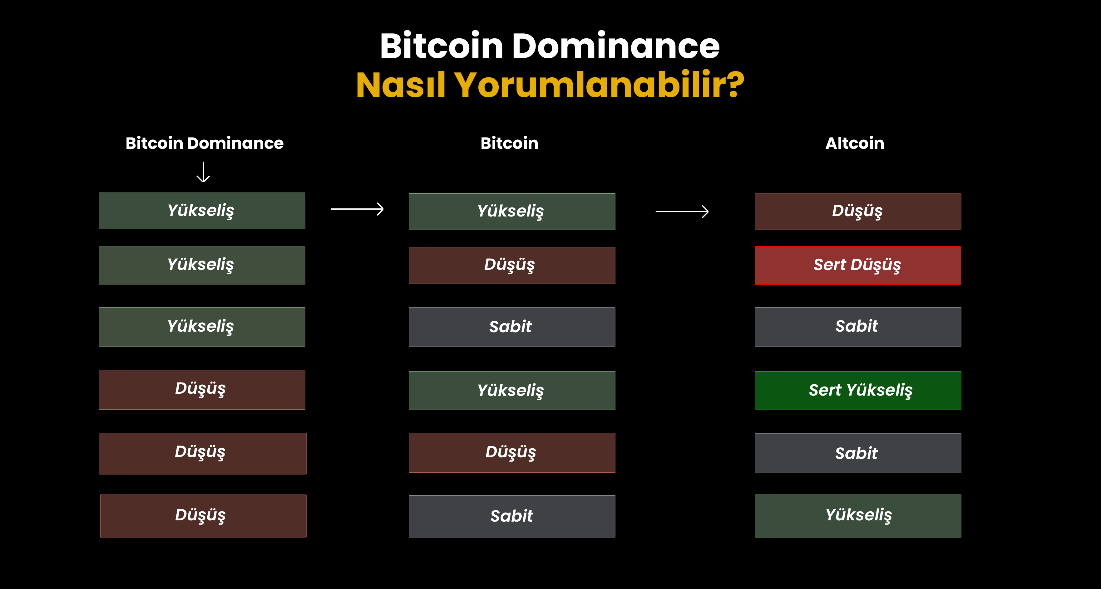 Bitcoin Dominance Bize Ne Anlatmak İstiyor? bitcoin dominance nedir