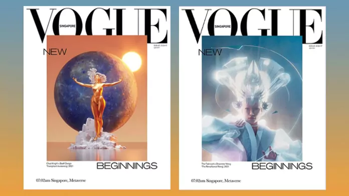 Vogue Singapur NFT Furyasında! vogue