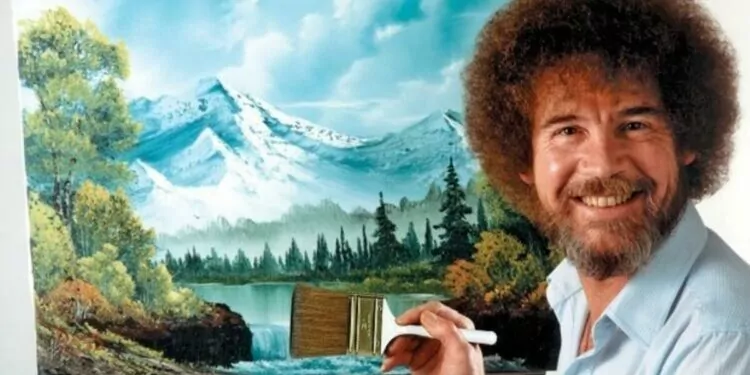 Ünlü Ressam Bob Ross’un Eseri Satışa Sunuldu 1 Ünlü Ressam Bob Ross’un Eseri Satışa Sunuldu