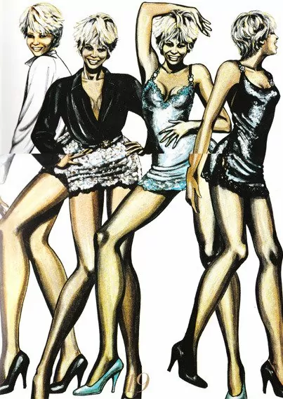 Popüler Müzisyen Tina Turner'ın Meşhur Elbisesi NFT Oldu American Musician Tina Turners Iconic Dress Becomes NFT