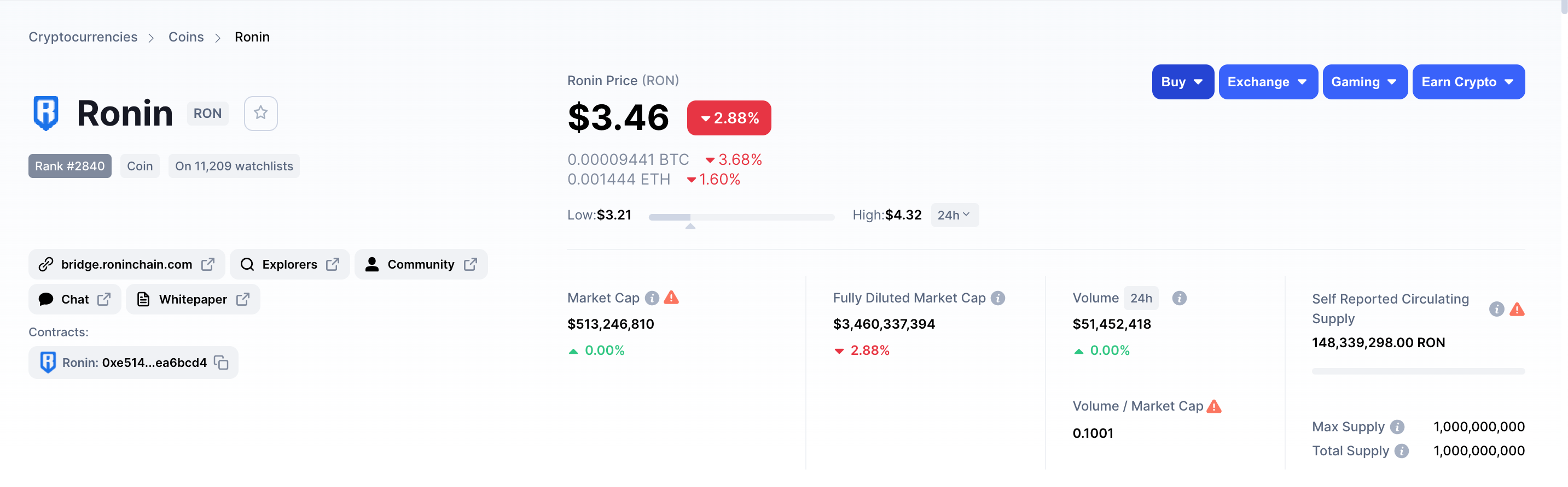 Axie Infinity, Ronin'i Yayınladı Ekran Resmi 2022 01 28 11.55.51