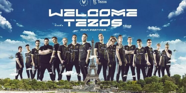 Ünlü E-Spor Organizasyonu, Tezos İle Ortaklık Kurdu