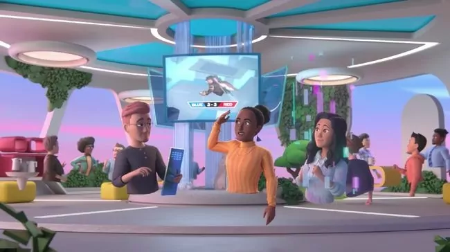 AK Parti Toplantısında Metaverse ile İlgili Sunum