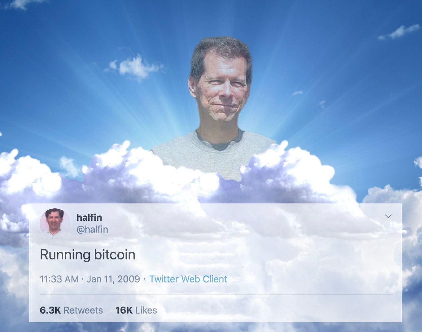 bitcoin ile i̇lgili i̇lk tweet 13 yaşında running