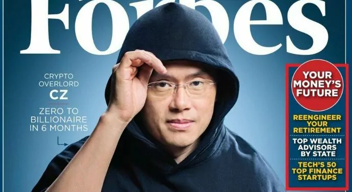 Binance, Ünlü Dergi Forbes'a 200 Milyon Dolarlık Yatırım Yapacak 1 Binance, Ünlü Dergi Forbes'a 200 Milyon Dolarlık Yatırım Yapacak