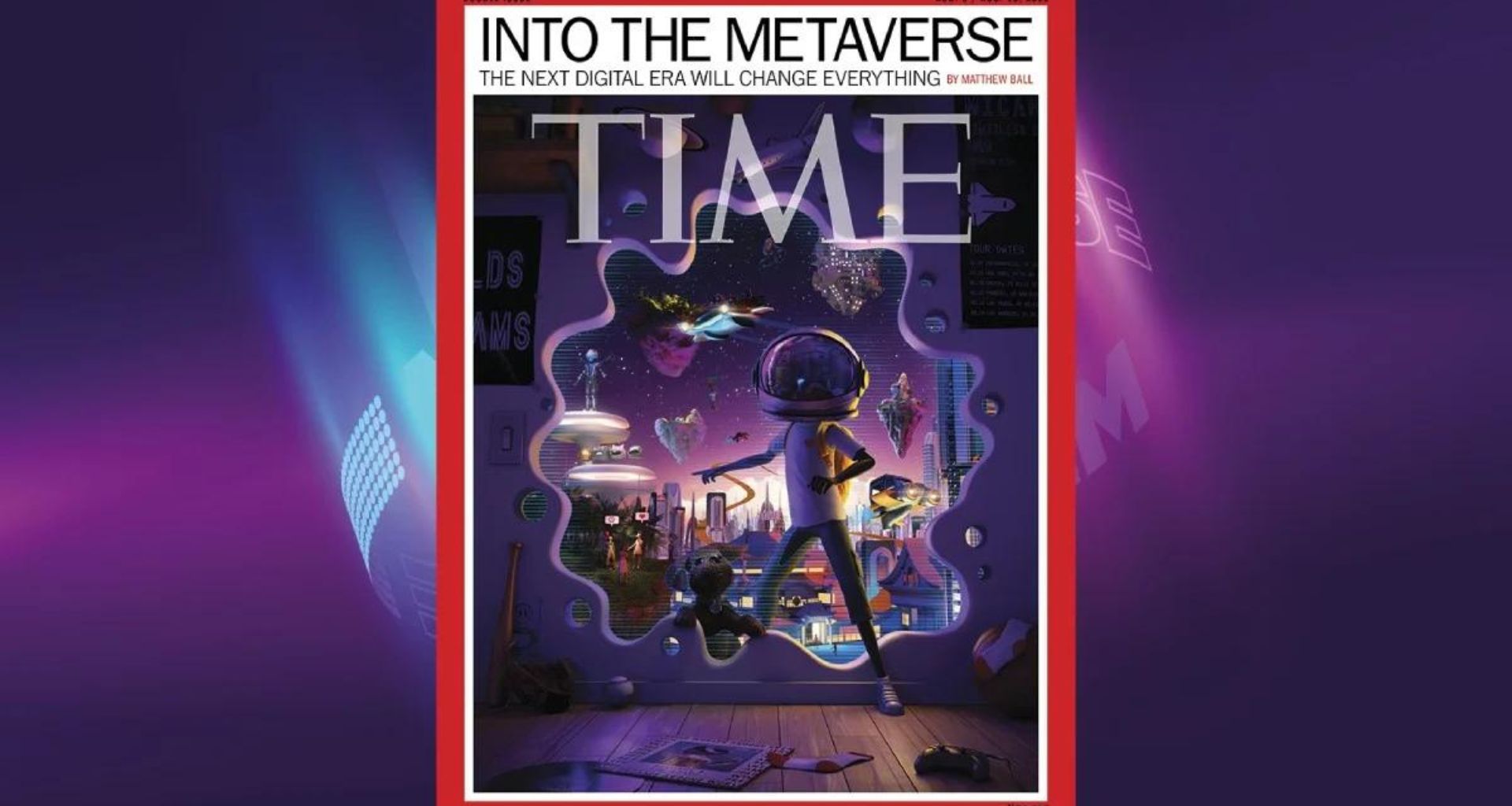 TIME, Kapağına Metaverse’ü Koydu, “Her Şeyi Değiştirecek”