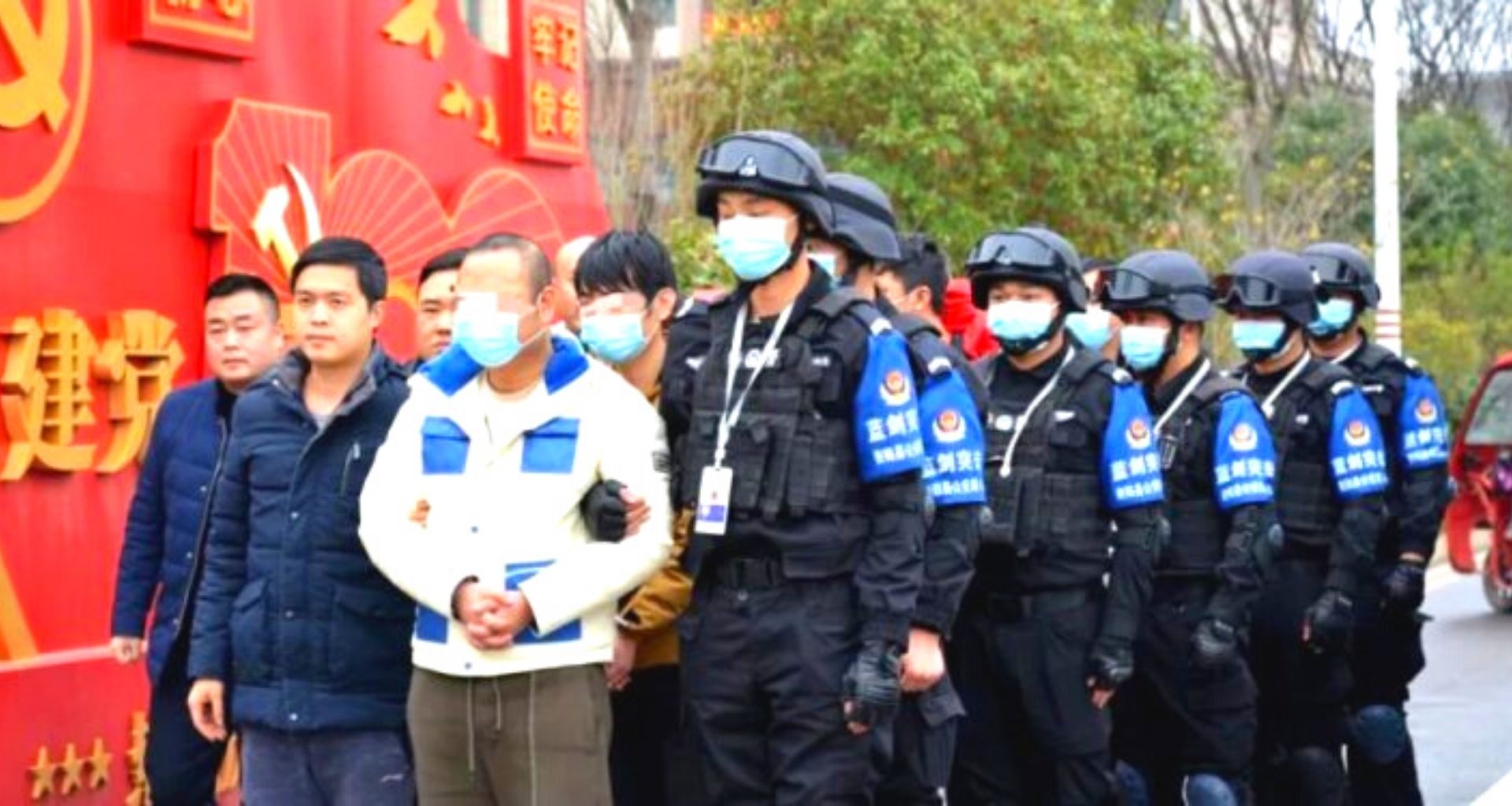 Çin’de Yapılan Büyük Operasyonda 93 Kişi Tutuklandı!