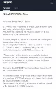  Borsa Kapanma Kararı Aldı Bitfront