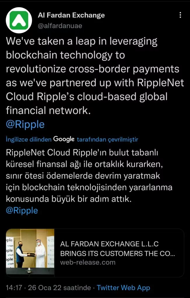 JP Morgan, Al Fardan Exchange LLC ile El Sıkıştı IMG 20221207 212717