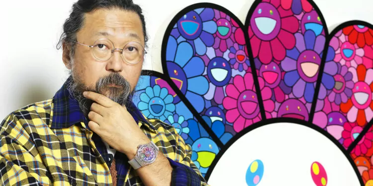 takashi murakami, hublot i̇le ortaklık yaptığı nft koleksiyonunu yayınlayacak hublot takashi murakami sapphire rainbow 7